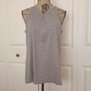 🩶Top with Zipper Detail